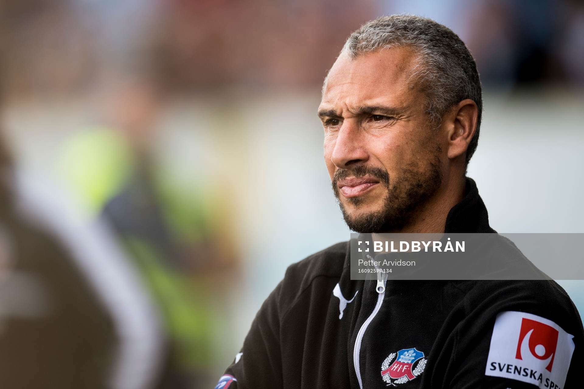 Helsingborgs manager Henrik Larsson