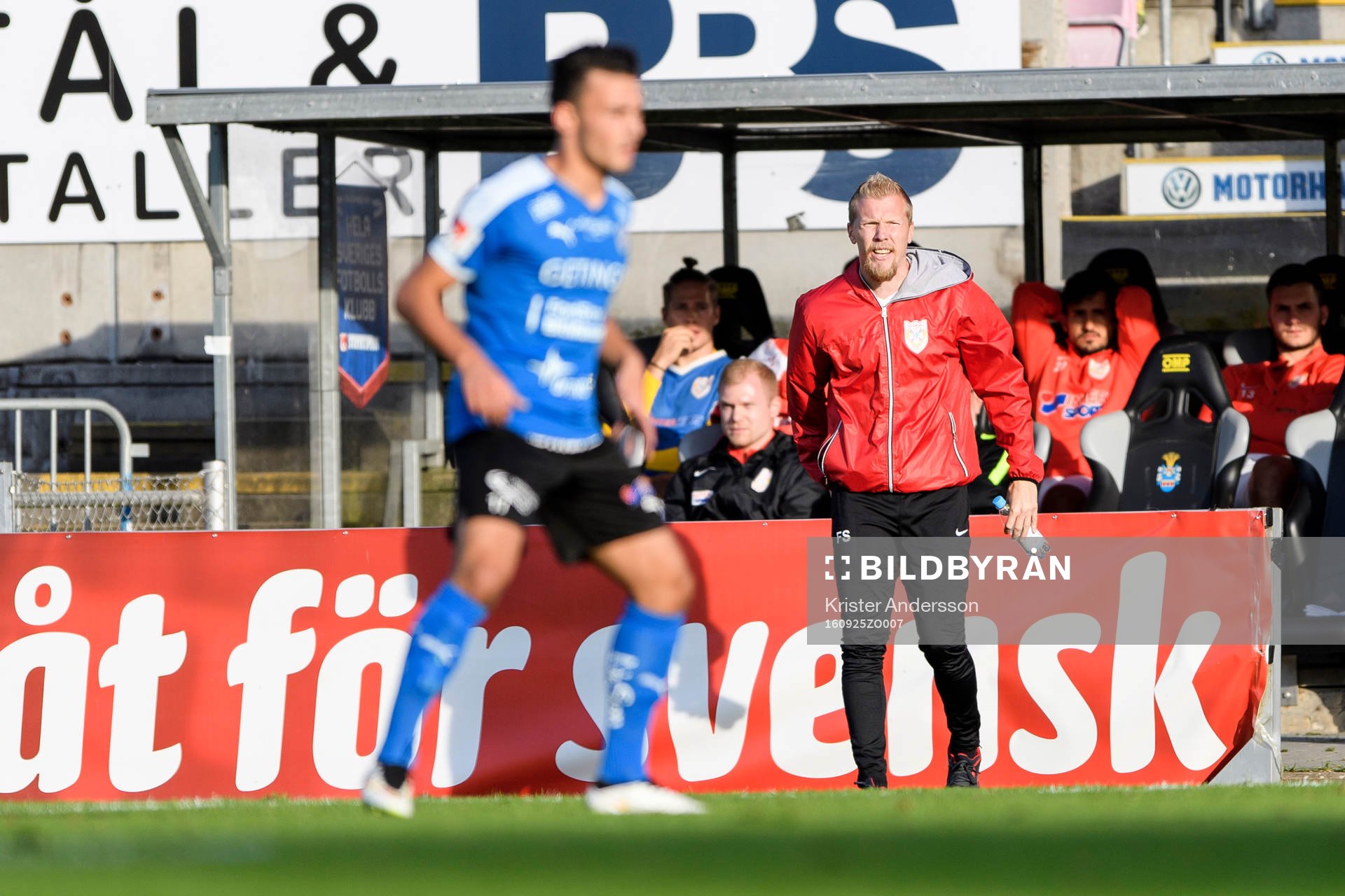 Assyriskas tränare Fredrik Samuelsson