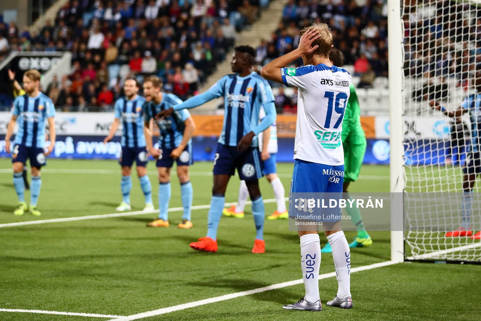 Norrköpings Sebastian Andersson deppar