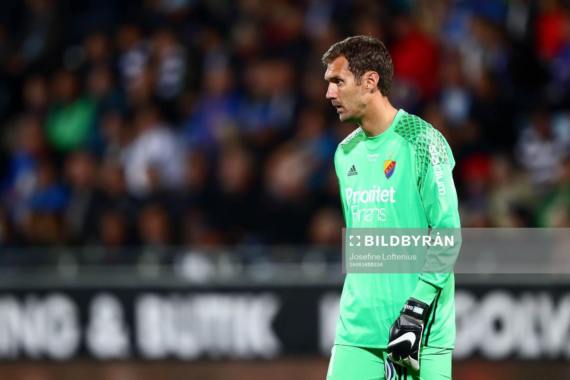 Djurgårdens målvakt Andreas Isaksson