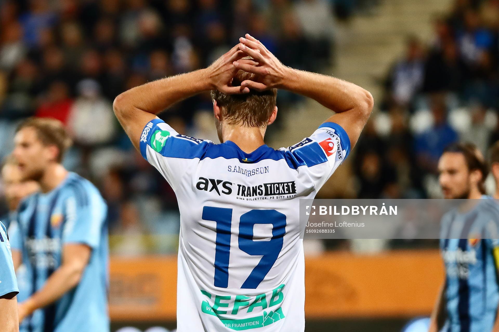 Norrköpings Sebastian Andersson deppar