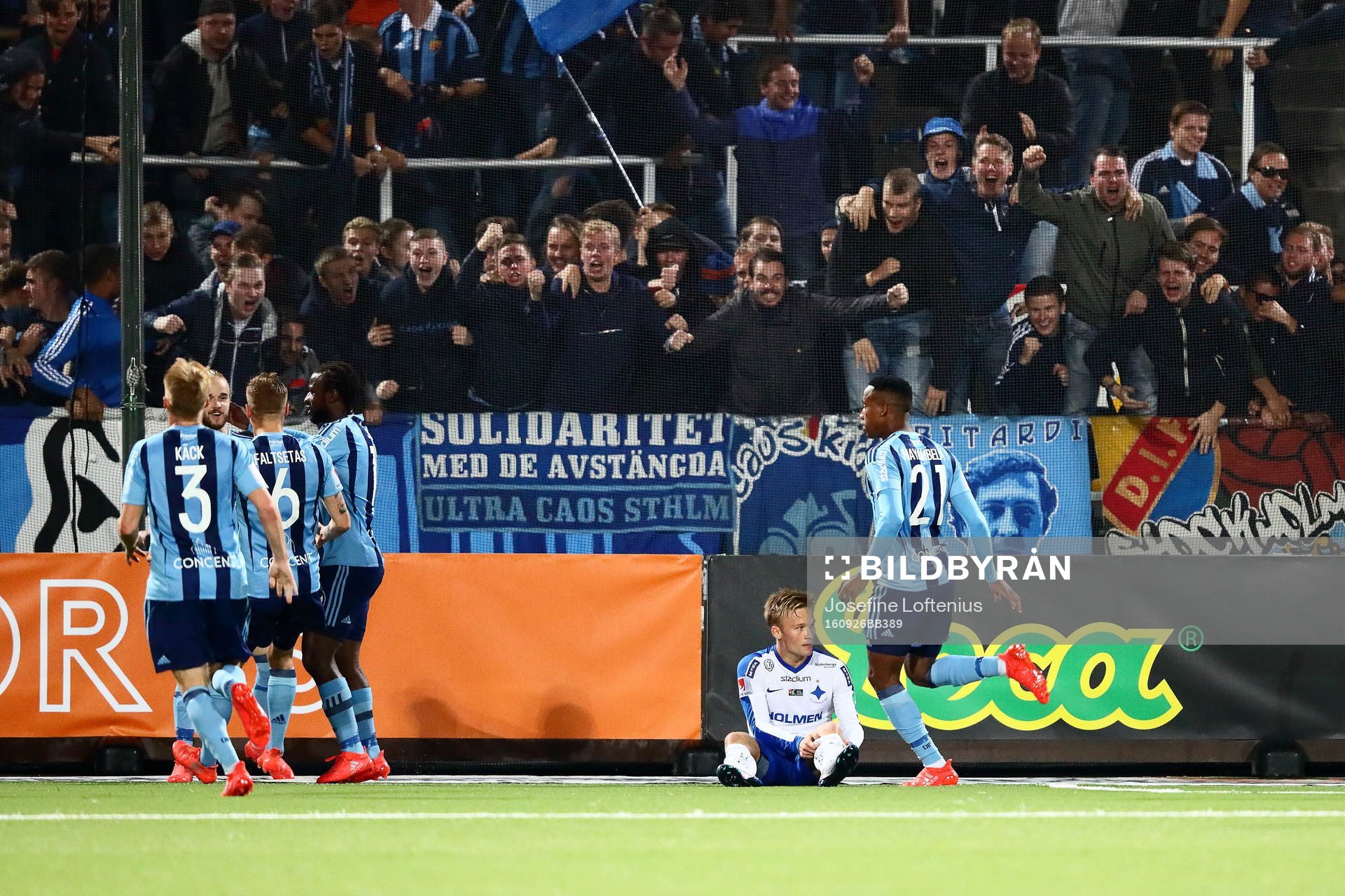 Norrköpings Nicklas Bärkroth deppar och Djurgården jublar