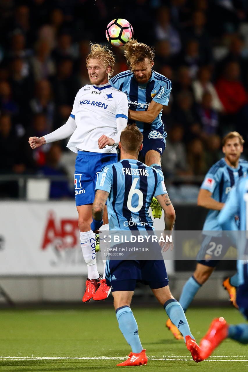 Norrköpings Karl Holmberg och Djurgårdsspelare