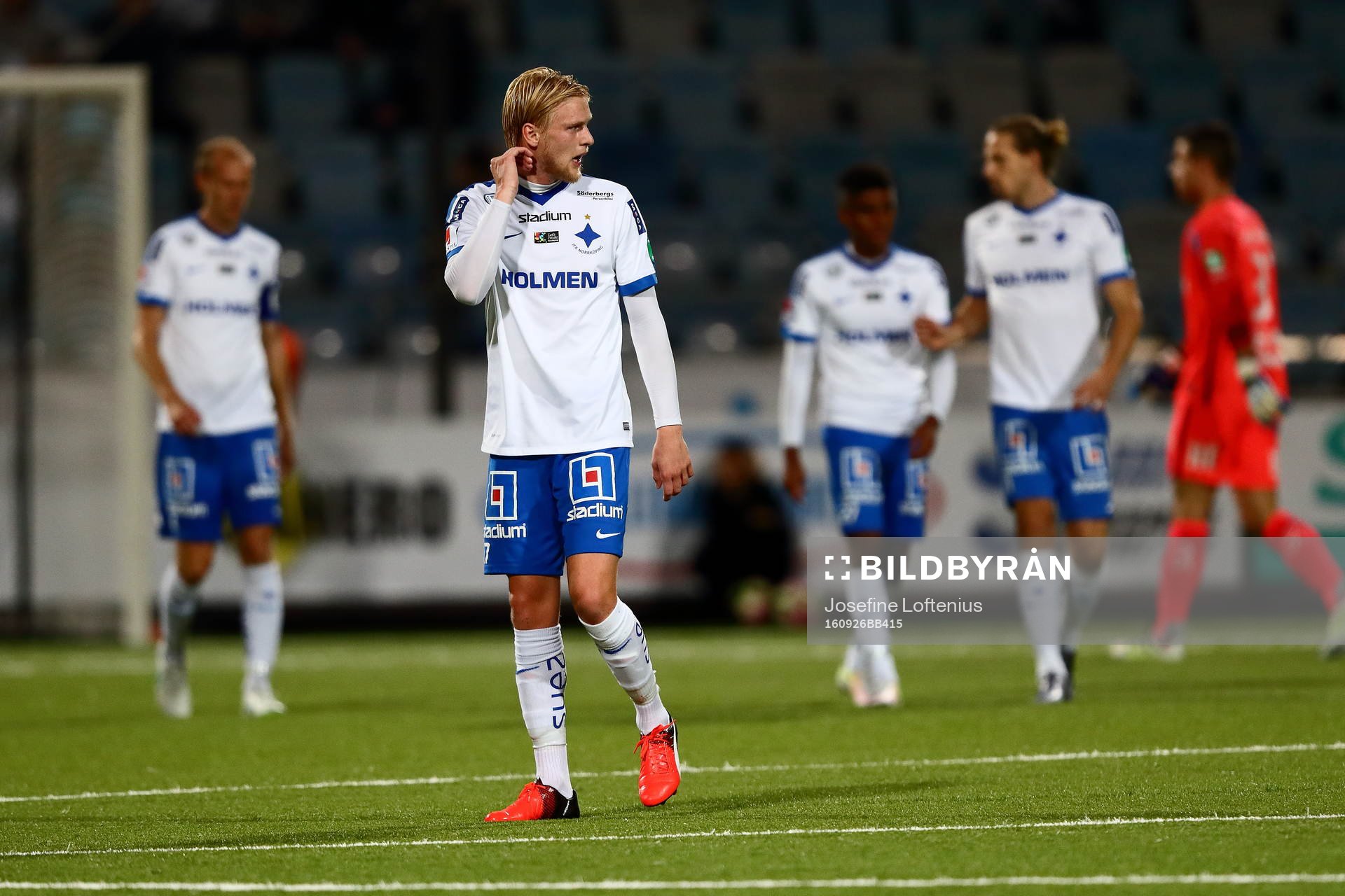Norrköping deppar med Karl Holmberg längst fram