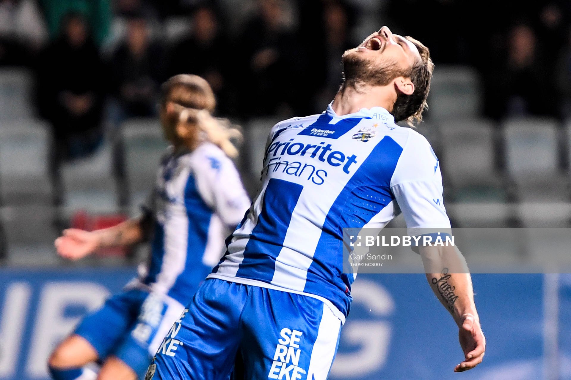 IFK Göteborgs Tobias Hysén deppar