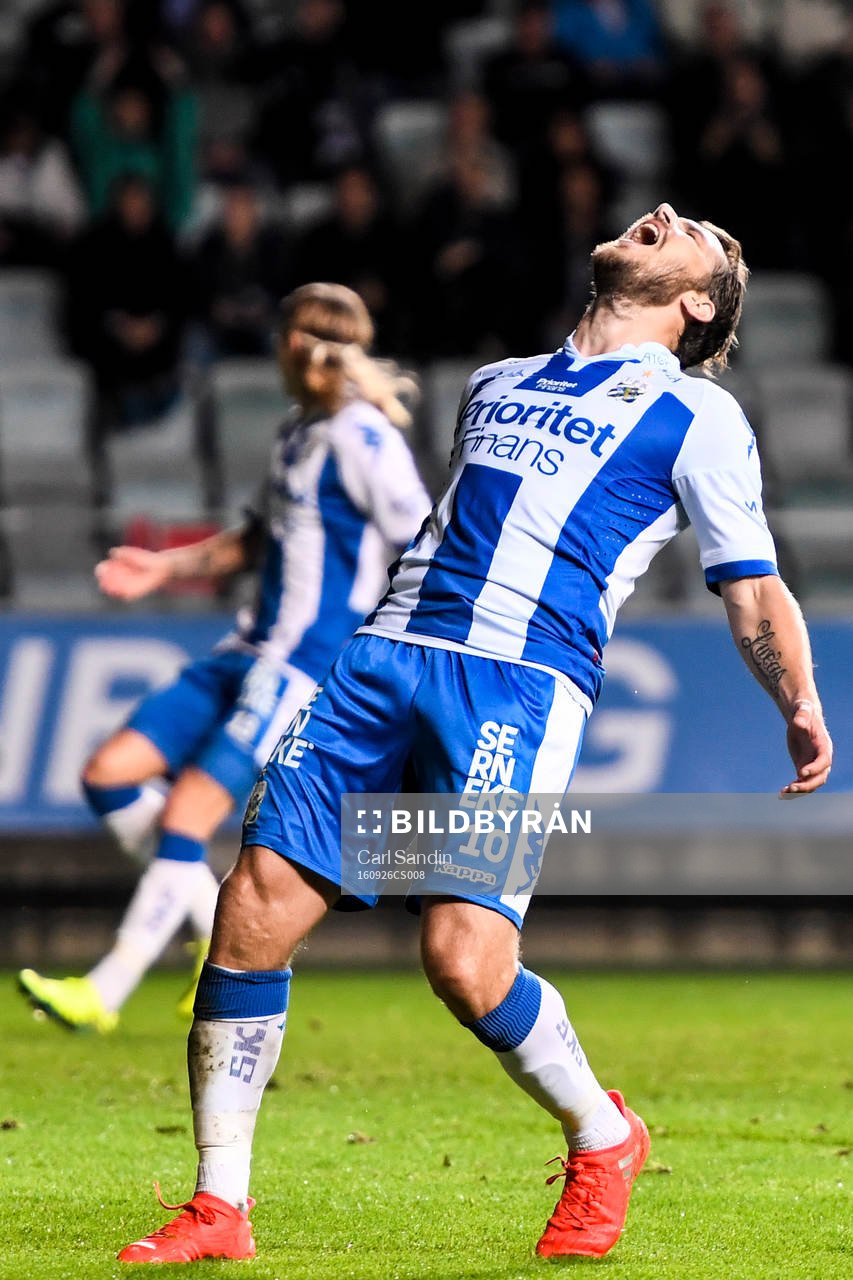 IFK Göteborgs Tobias Hysén deppar