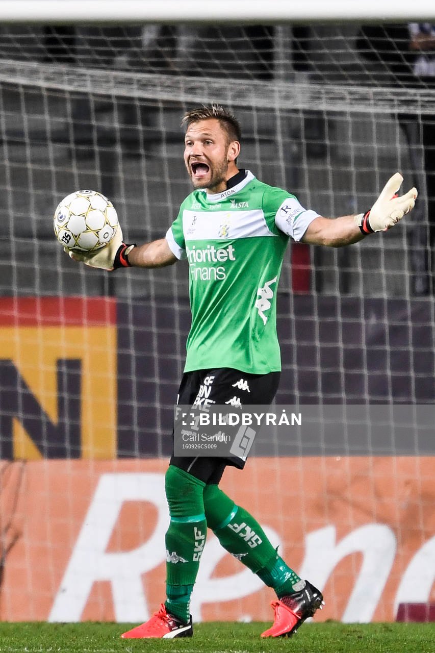 IFK Göteborgs målvakt John Alvbåge