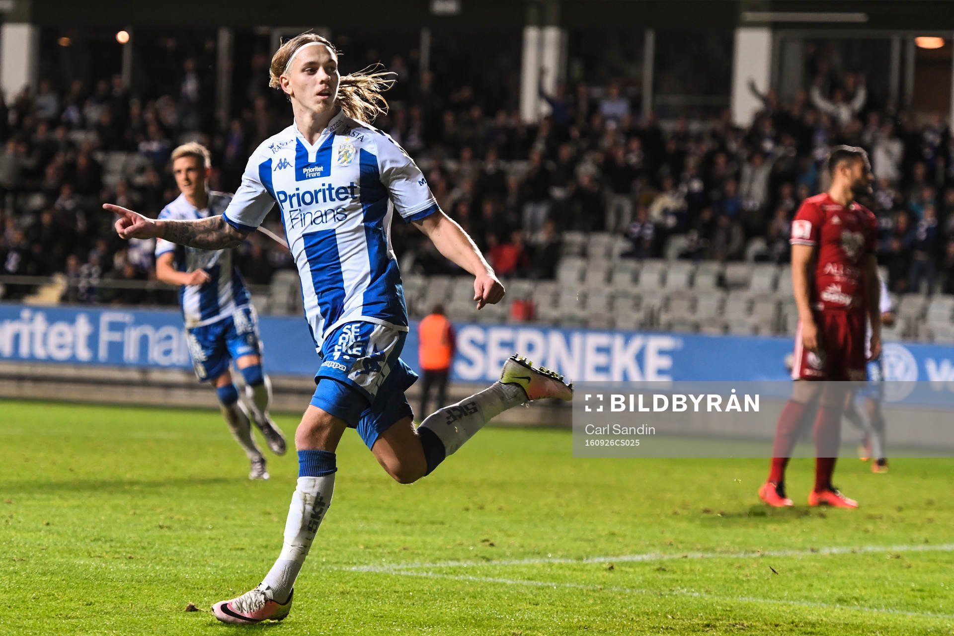 IFK Göteborgs Elias Mar Omarsson jublar