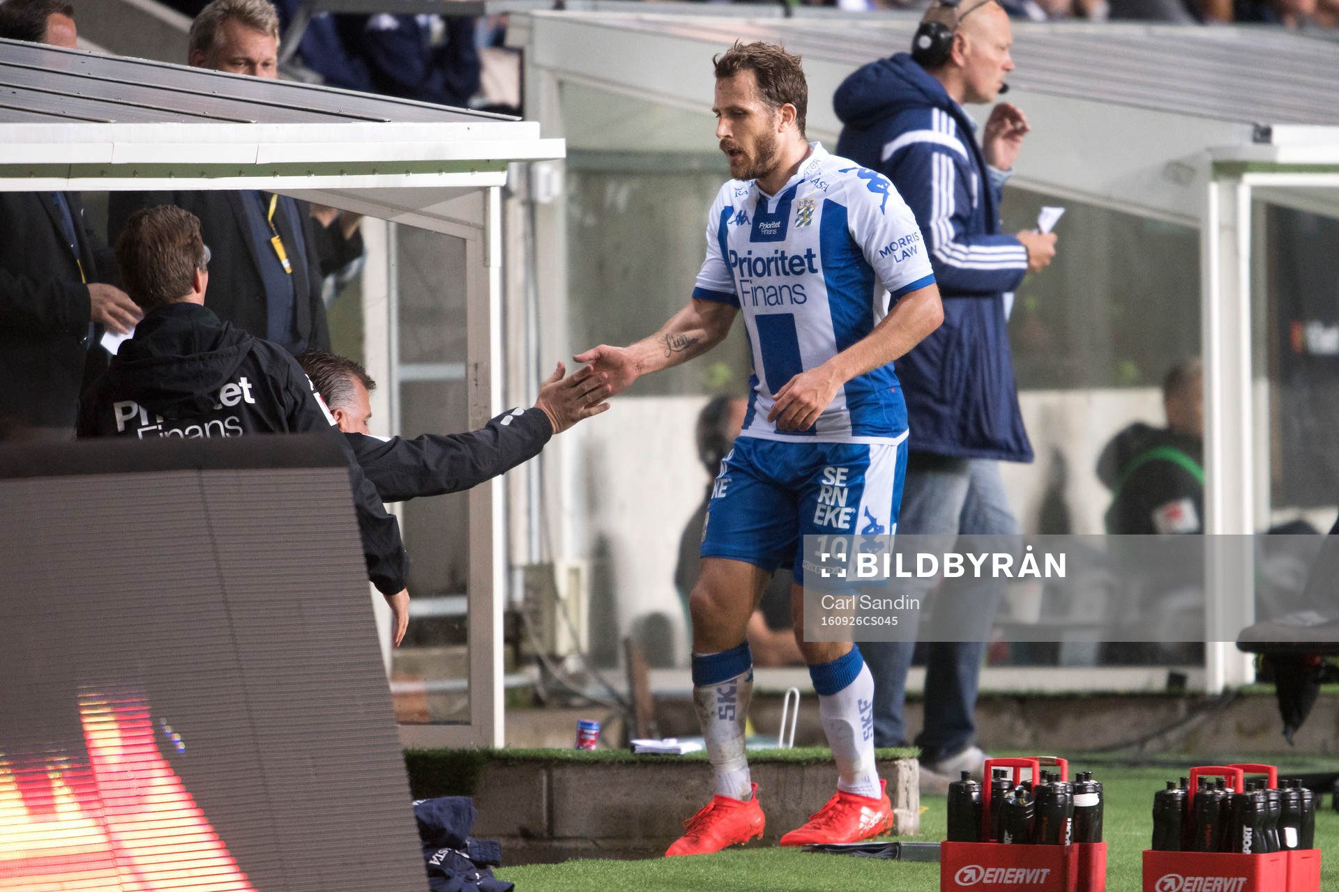 IFK Göteborgs Tobias Hysén byts ut