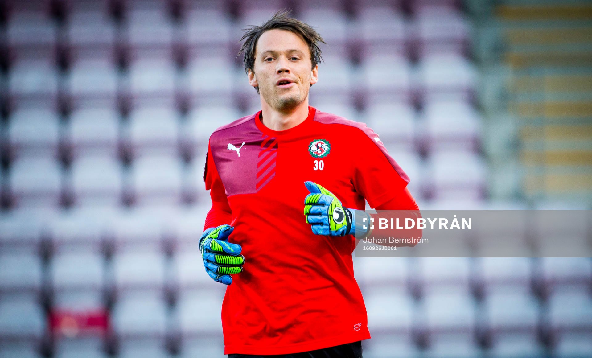 Örebros målvakt Anton Fagerström