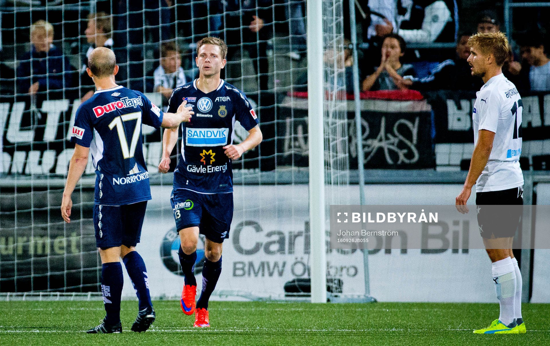 Gefles Johan Bertilsson gör 2-1