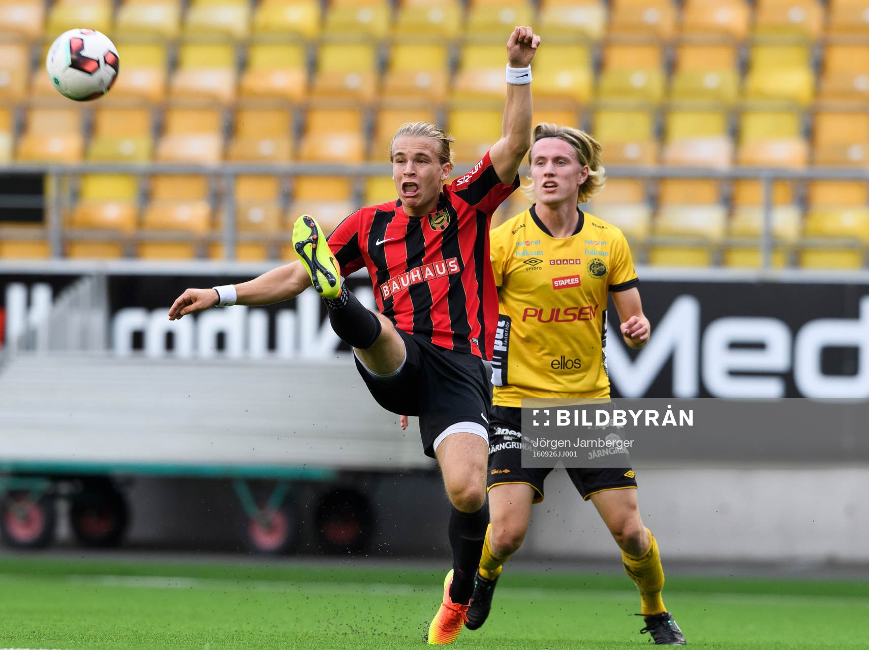 Brommapojkarnas Amadeus Sögaard och Elfsborgs Viktor