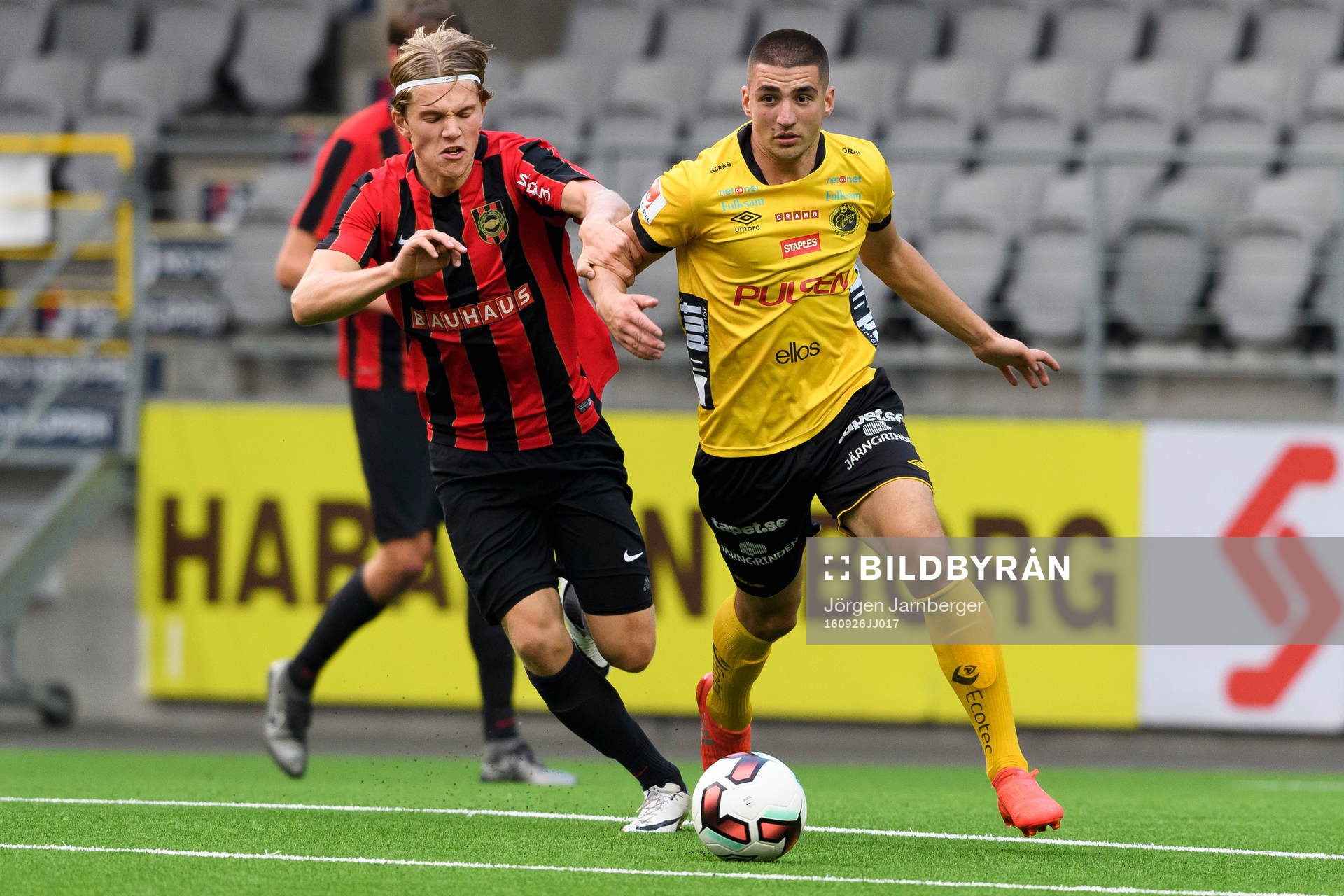 Elfsborgs Ibrahim Dresevic och Brommapojkarnas Viktor