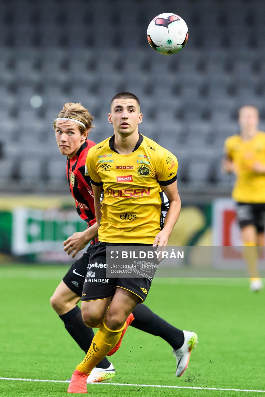 Elfsborgs Ibrahim Dresevic och Brommapojkarnas Viktor