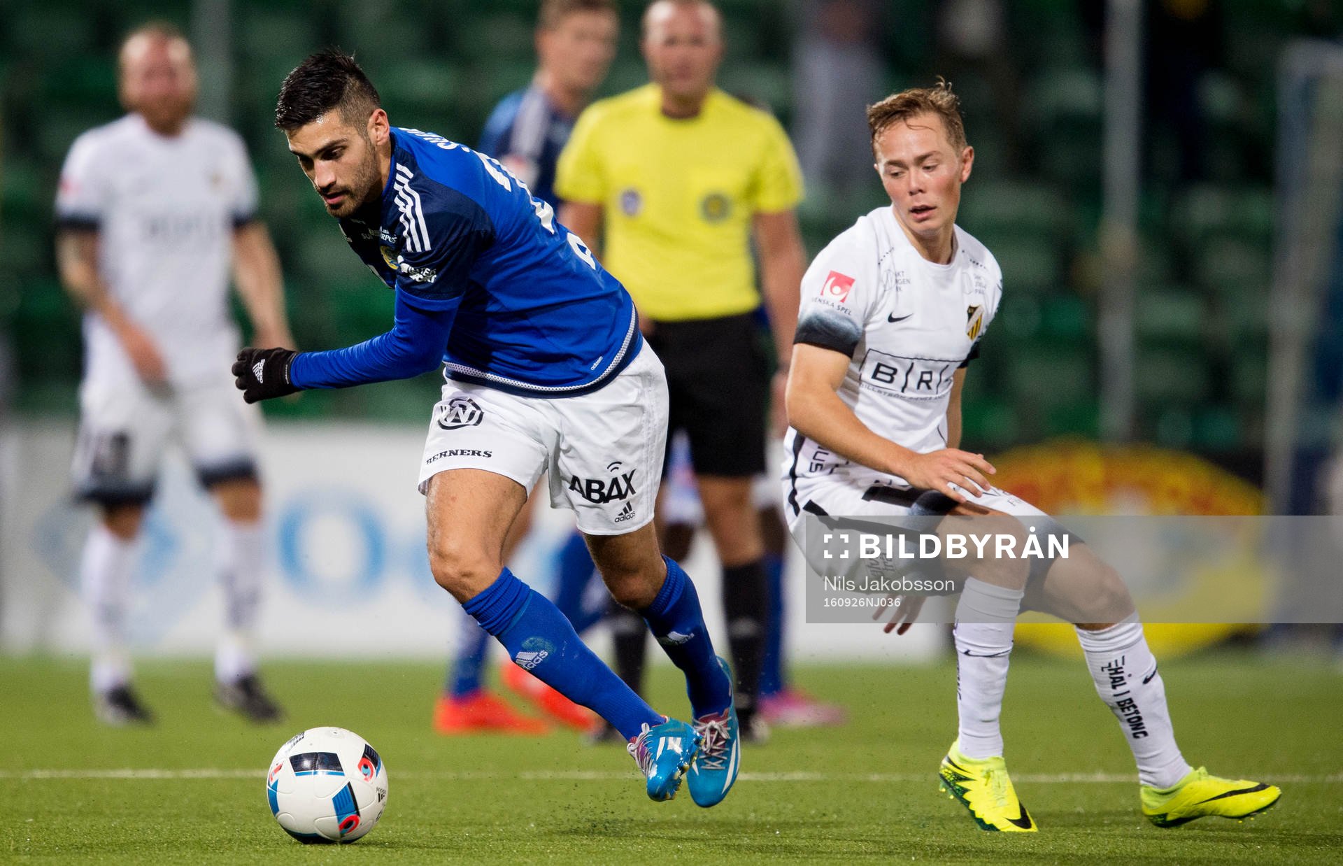 Sundsvalls Stefan Silva och Häckens Joel Andersson