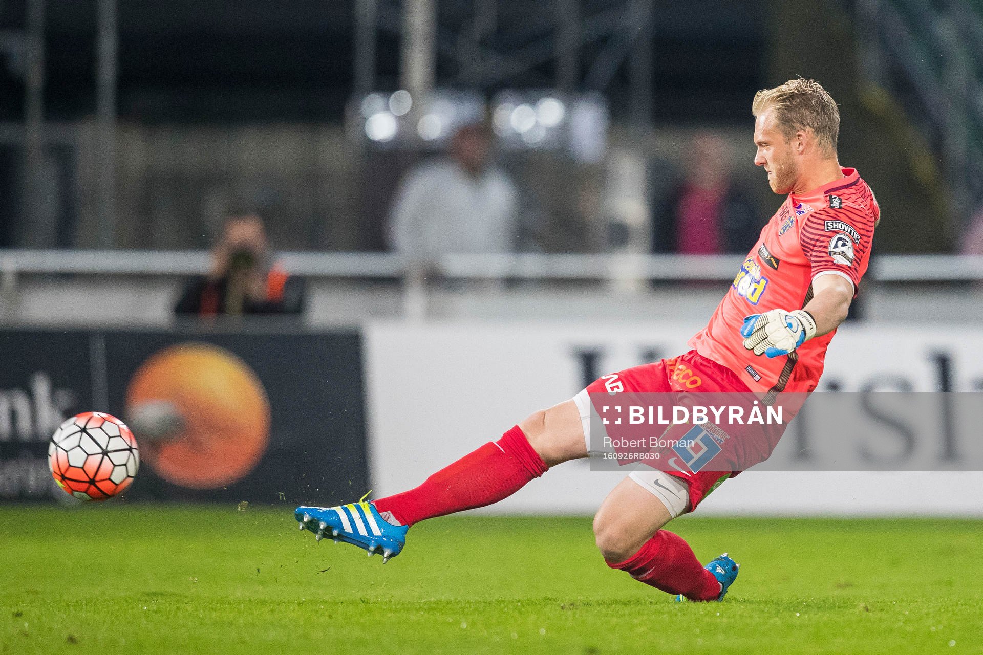 Falkenbergs målvakt Alexander Lundin
