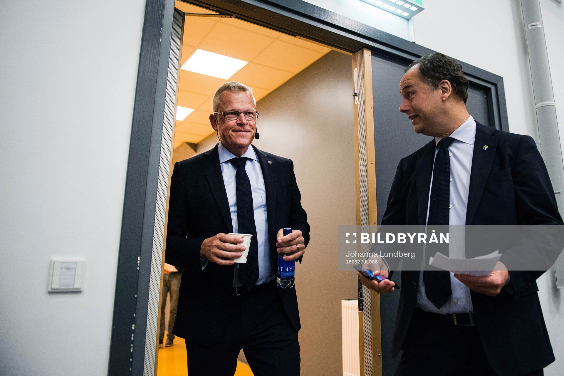 Sveriges förbundskapten Janne Andersson och