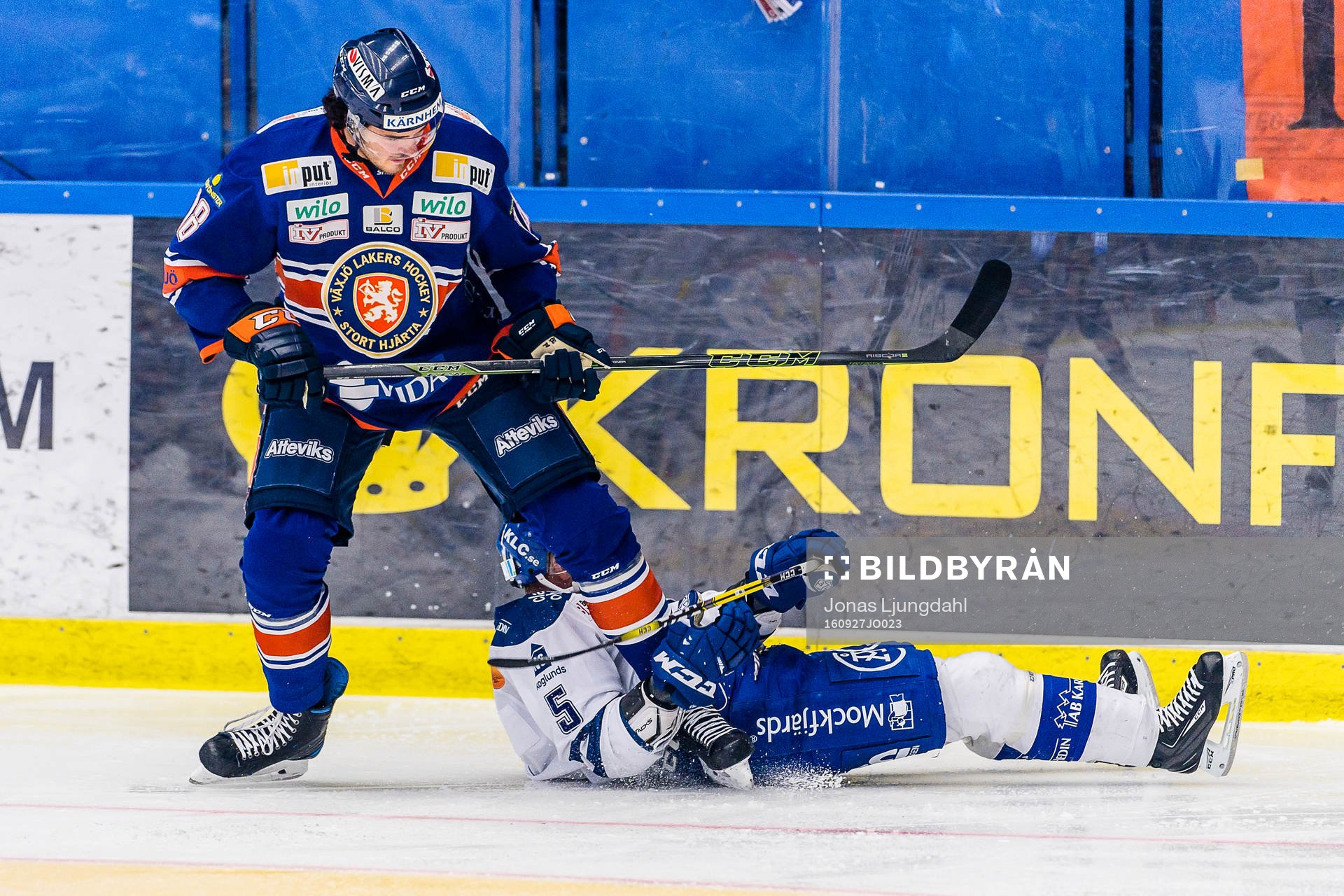 Leksands Ben Youds  faller