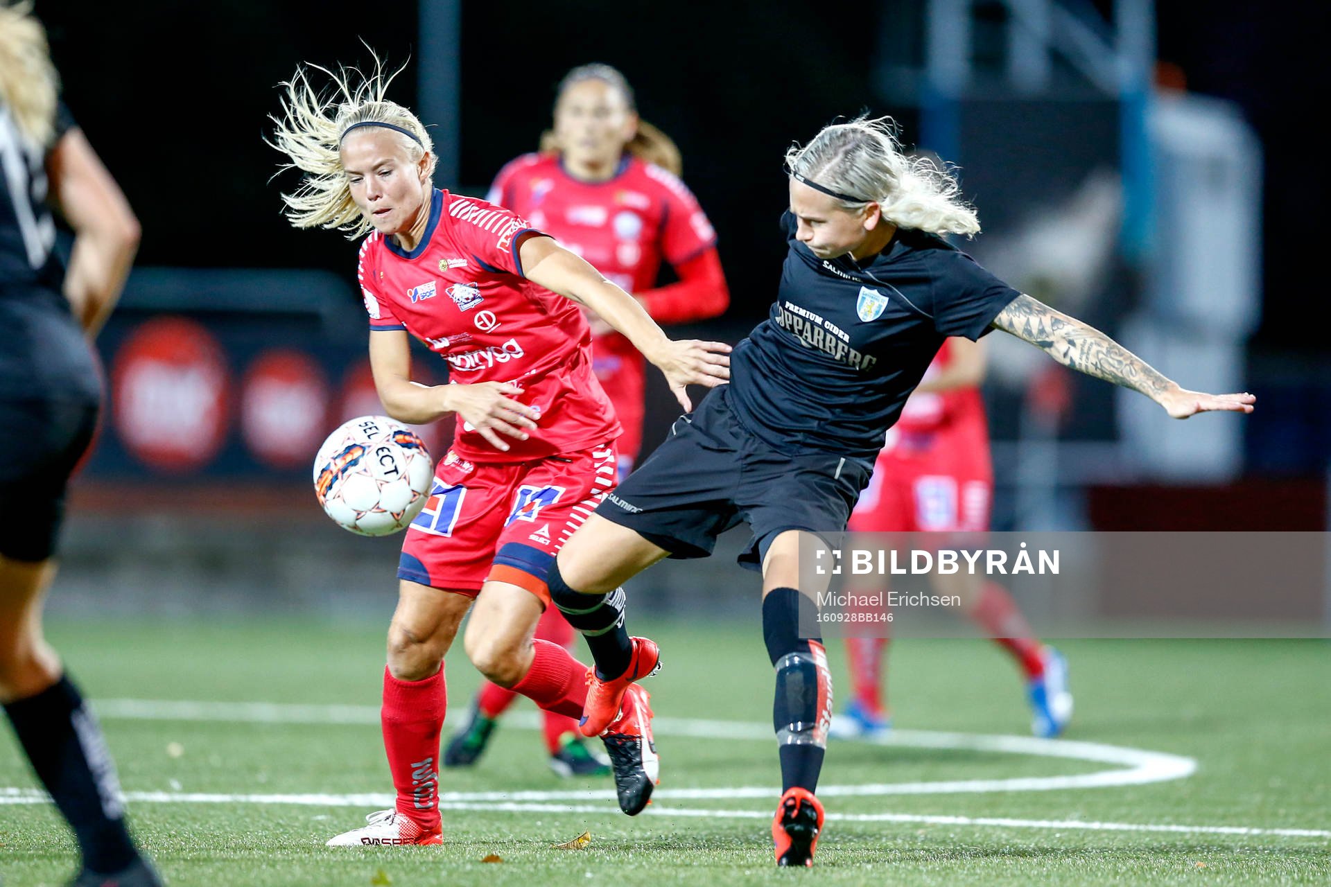 Göteborgs Filippa Curmark och Linköpings Pernille