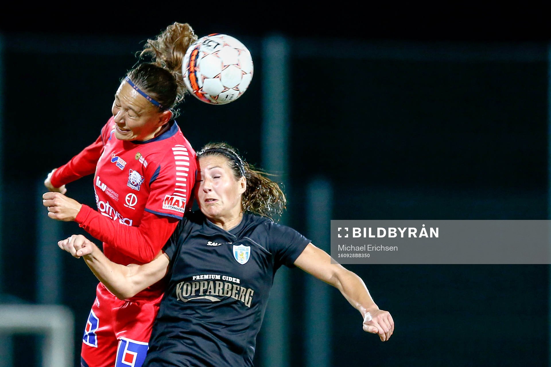 Linköpings Mariann Gajhede Knudsen och Göteborgs Anna