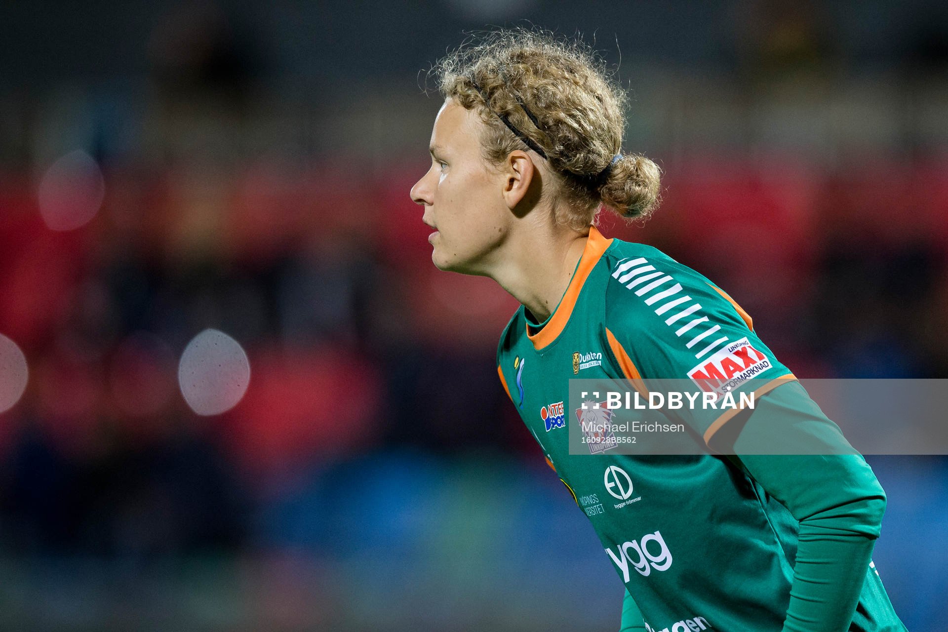 Linköpings målvakt Cajsa Andersson