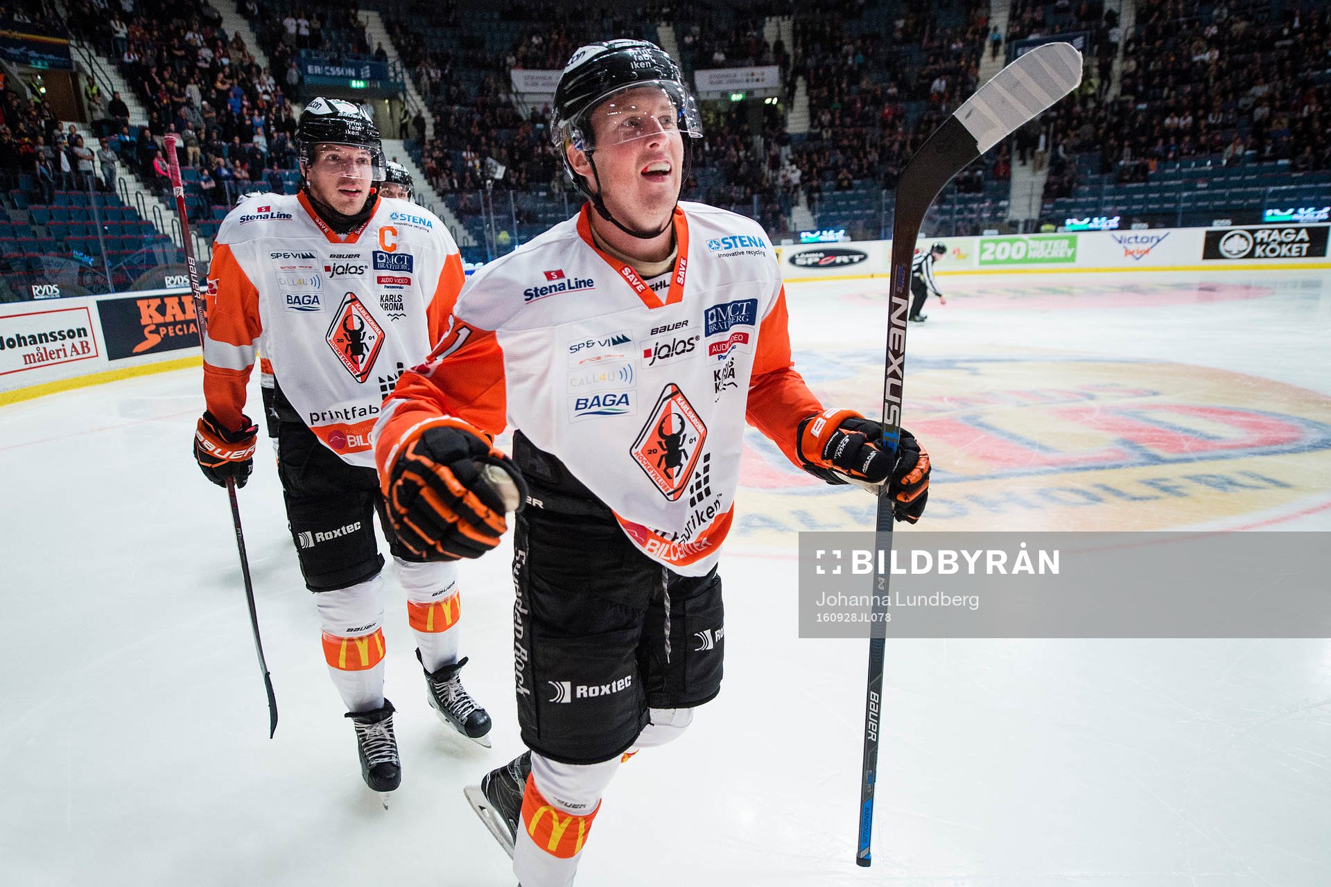 Karlskronas Marcus Paulsson jublar