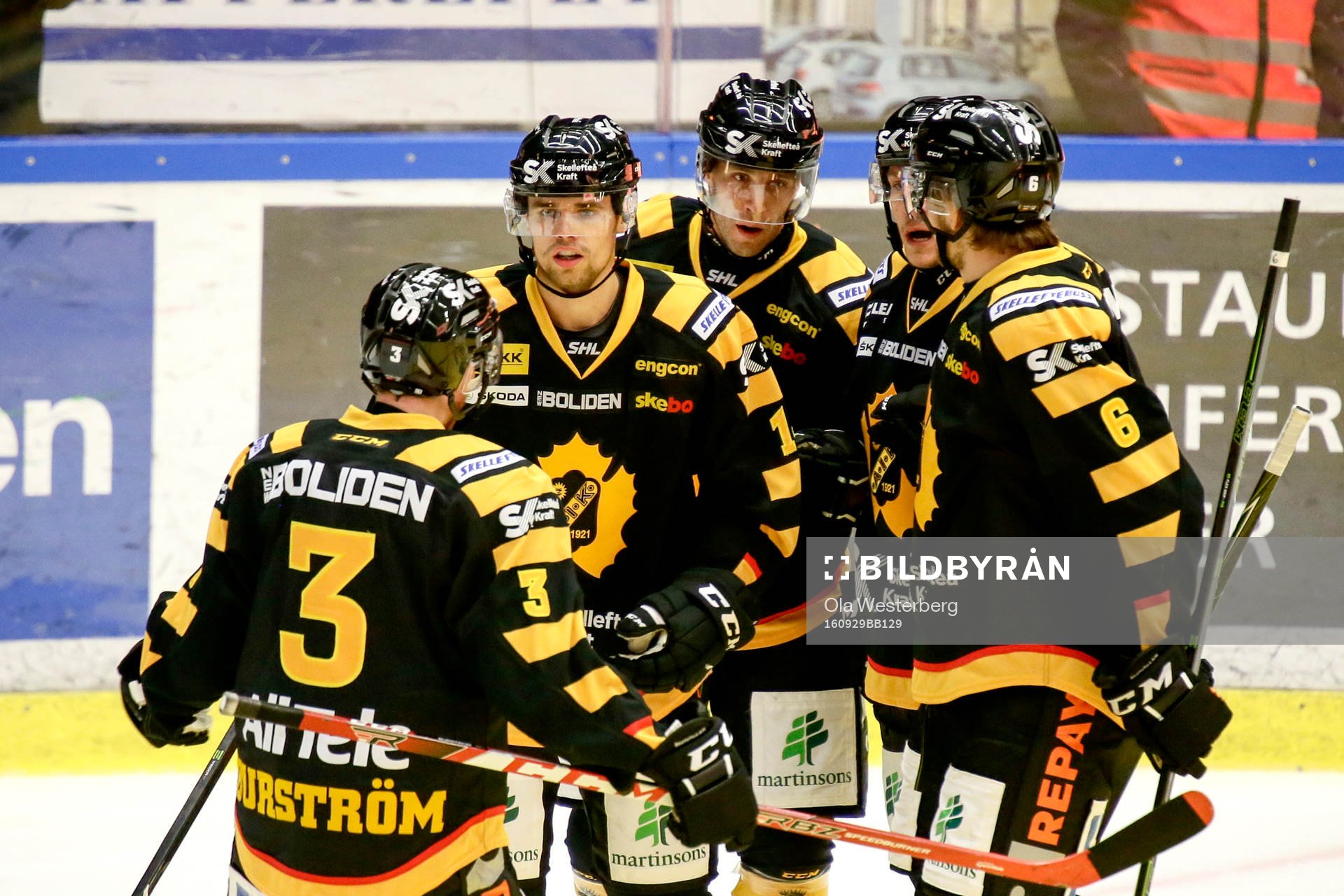 Skellefteås Isak Stenlund-Ädelgran jublar