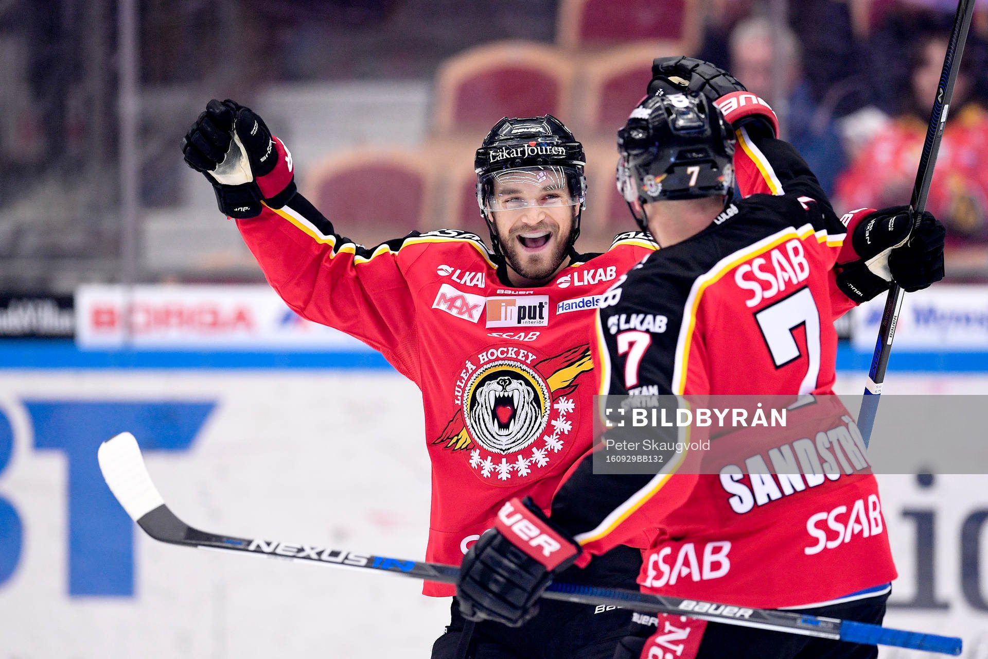 Luleås Craig Schira jublar
