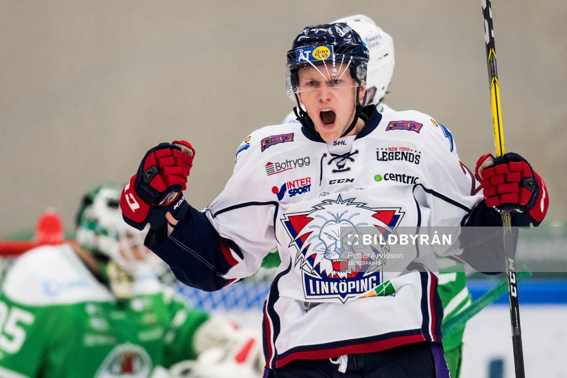 Linköpings Emil Kristensen jublar