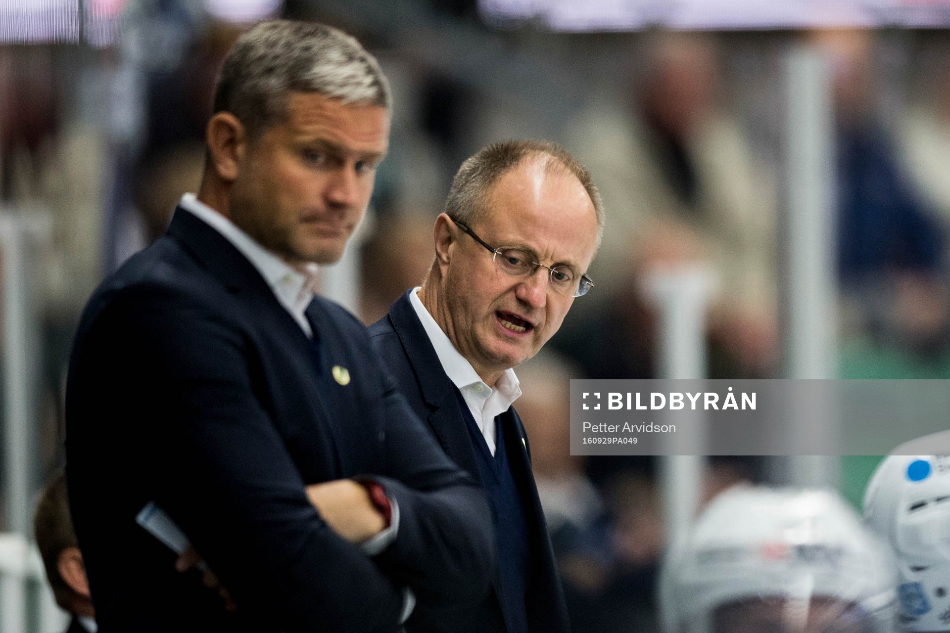 Rögles assisterande tränare Mikael Chrintz-Gath och