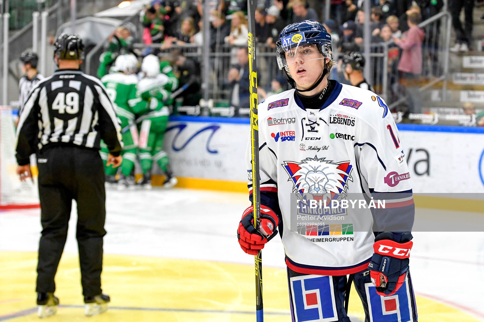 Linköpings Petter Hansson deppar