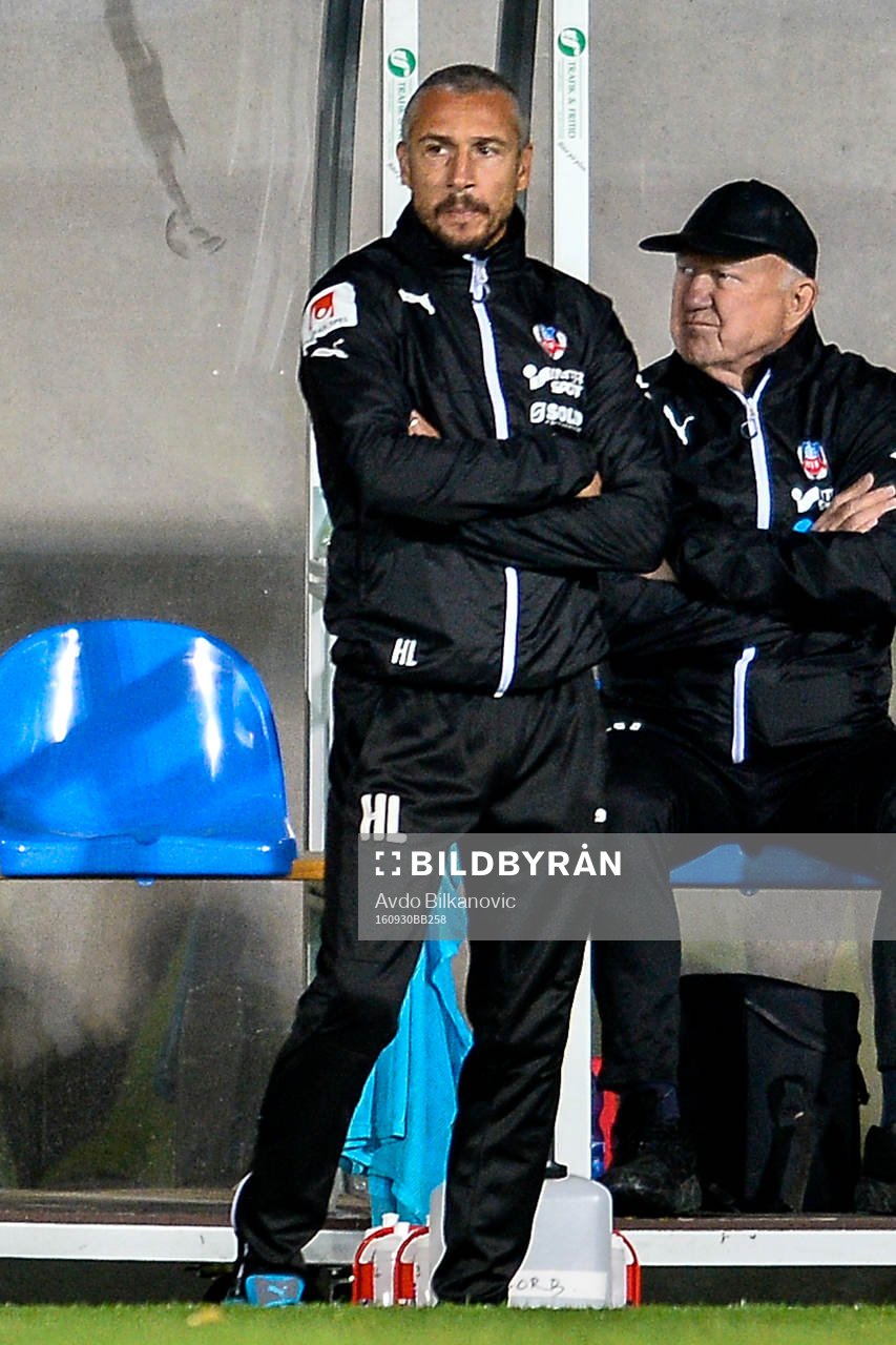 Helsingborgs manager Henrik Larsson