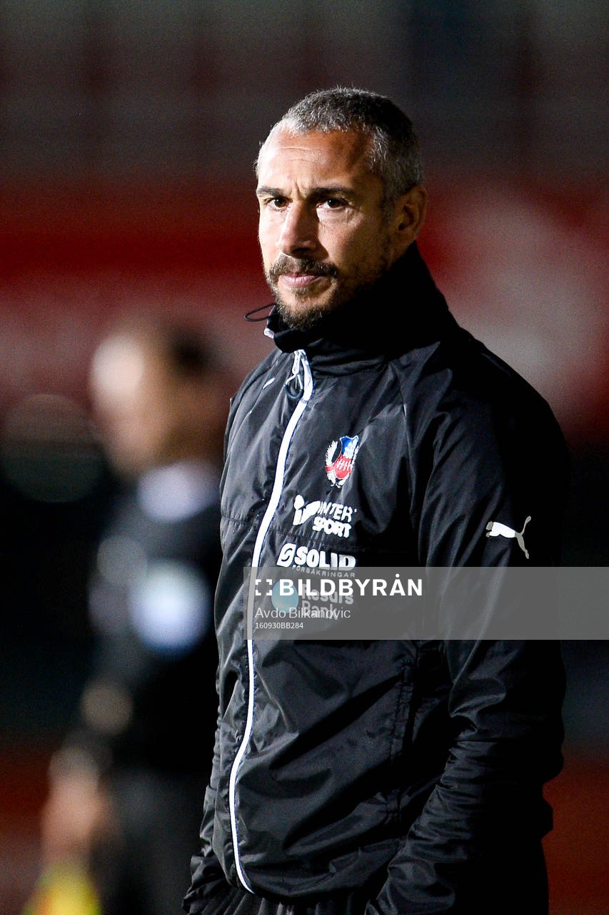 Helsingborgs manager Henrik Larsson