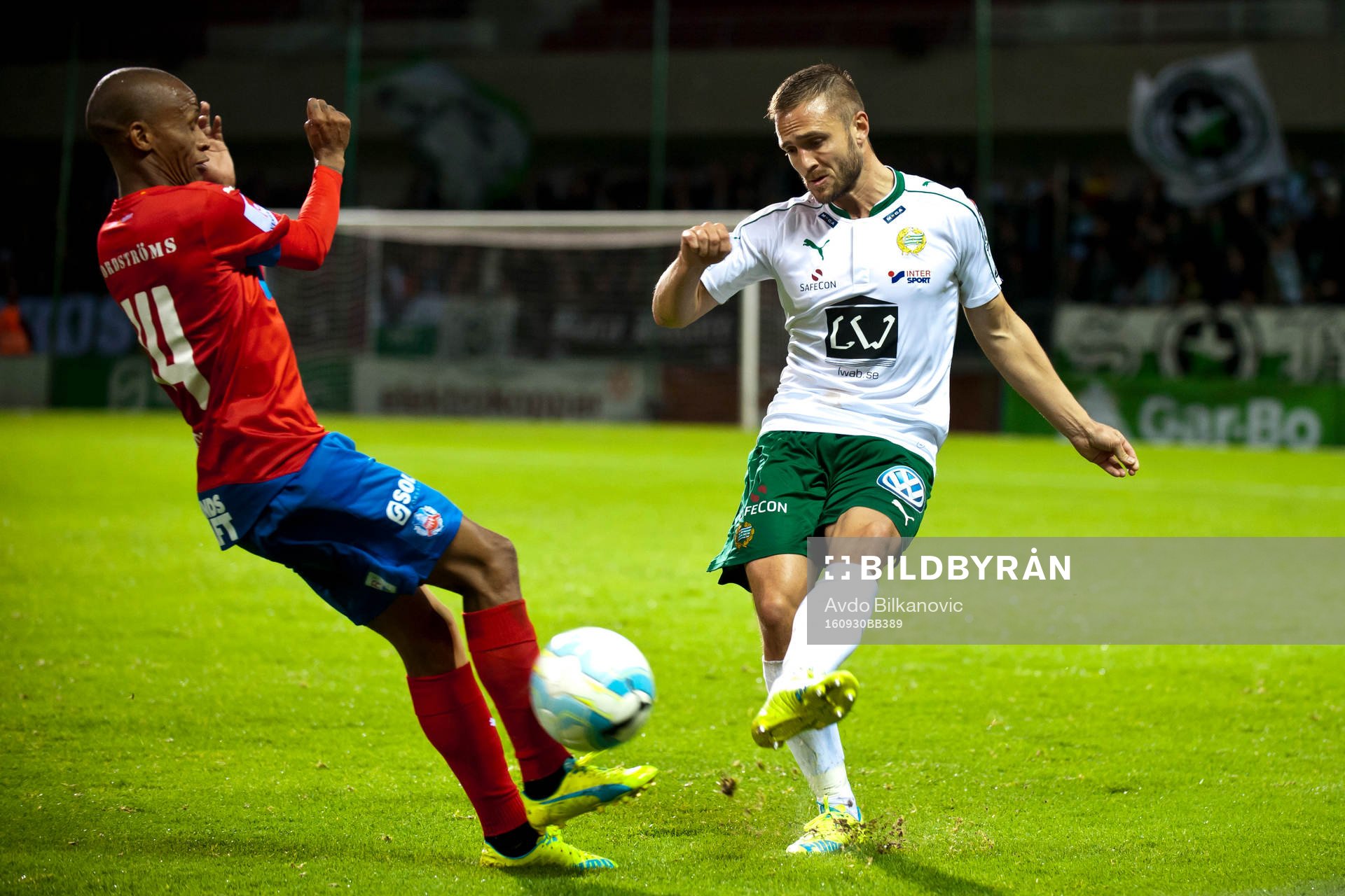 Helsingborgs Amethyst Surprise Bradley Ralani och Hammarbys