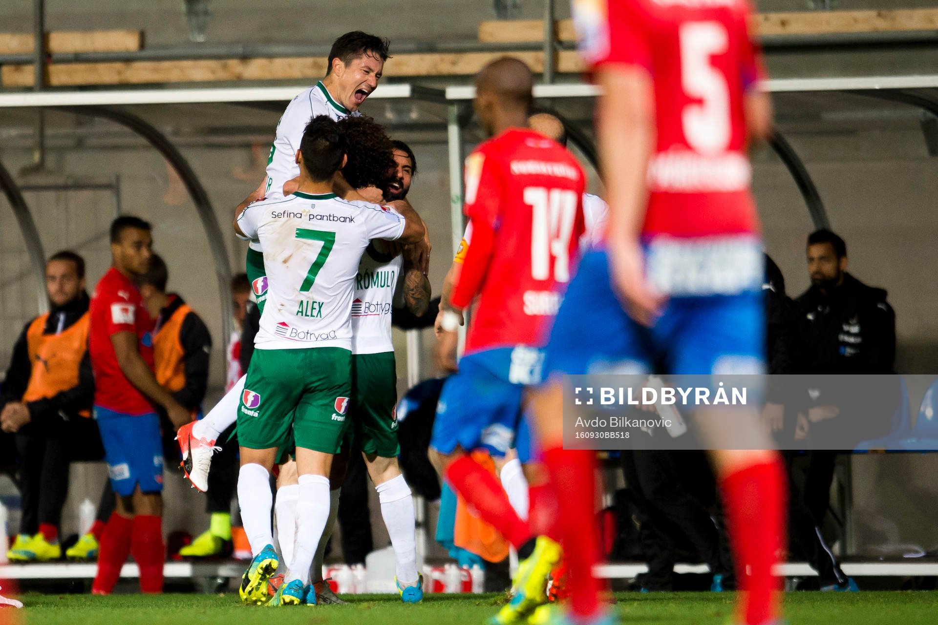 Hammarbys Romulo Cabral Pereira Pinto jublar