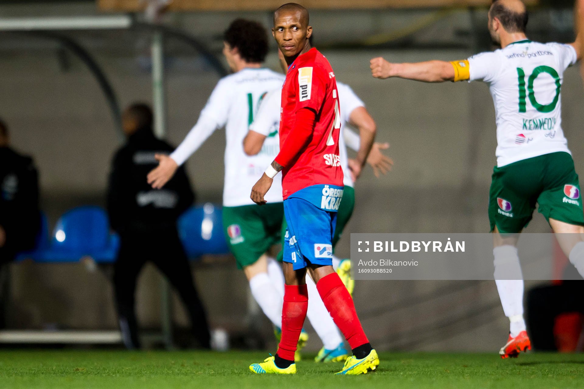 Helsingborgs Monday Samuel deppar