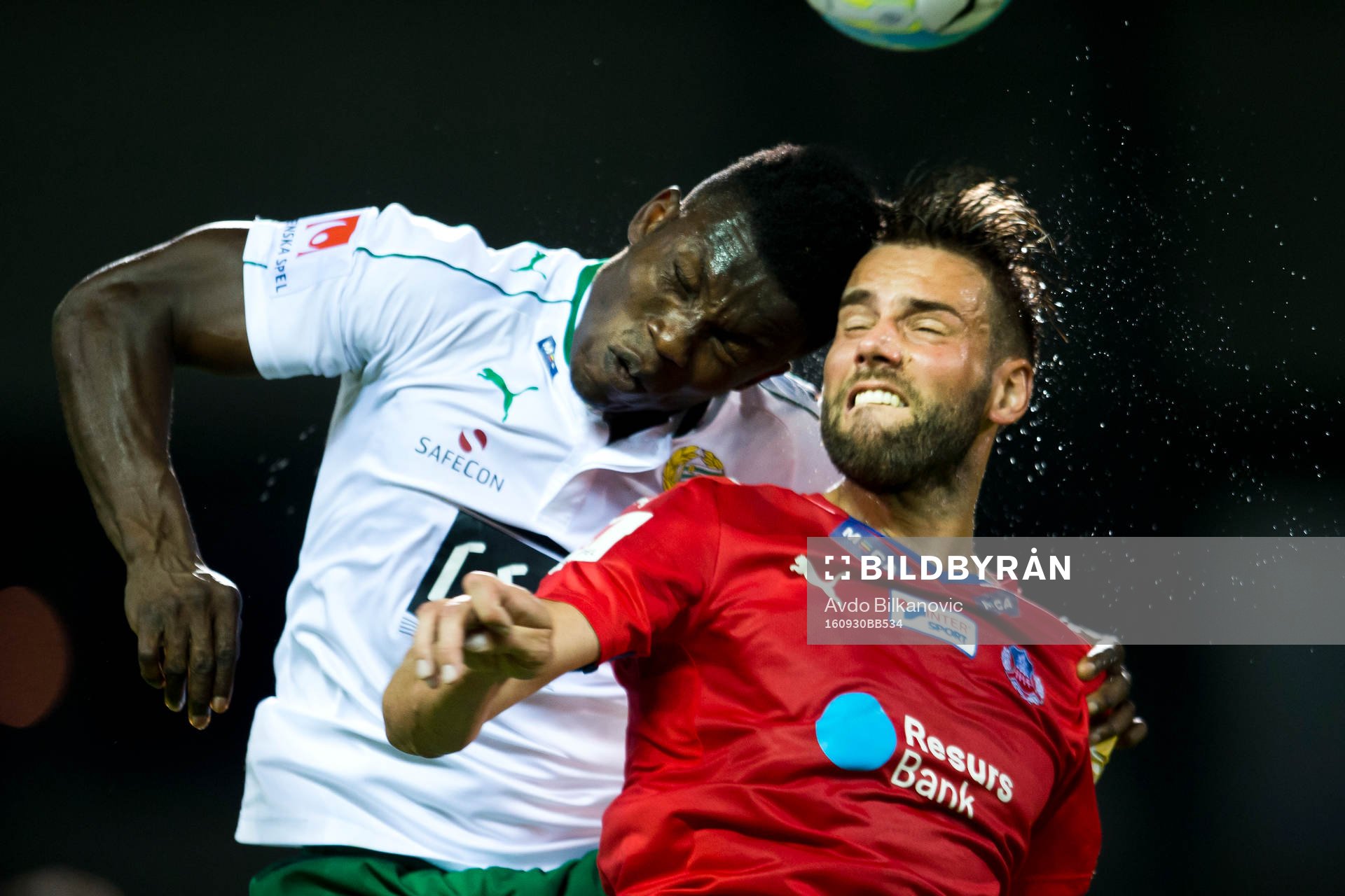 Hammarbys Joseph Aidoo nickar