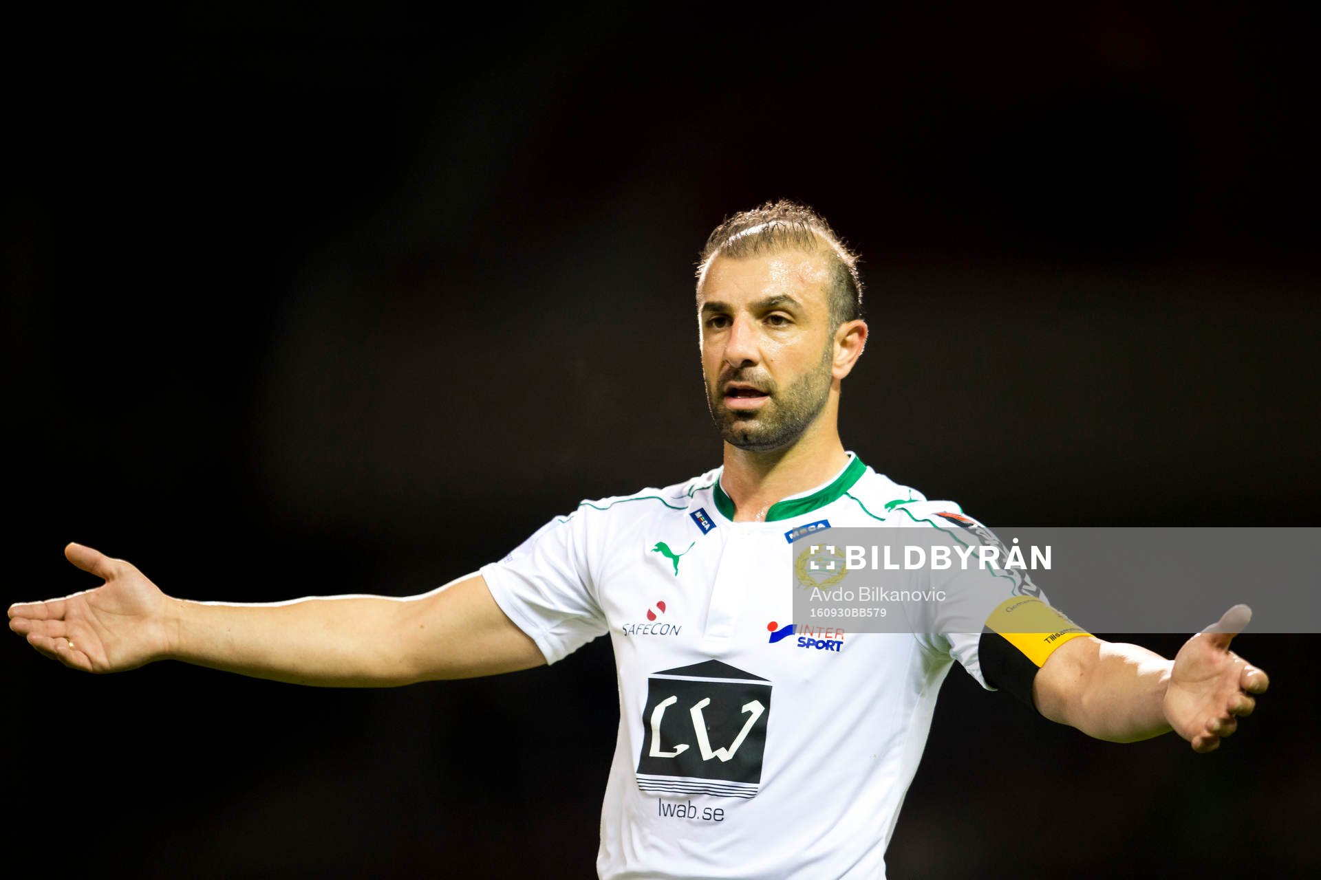 Hammarbys Kennedy Bakircioglu agerar