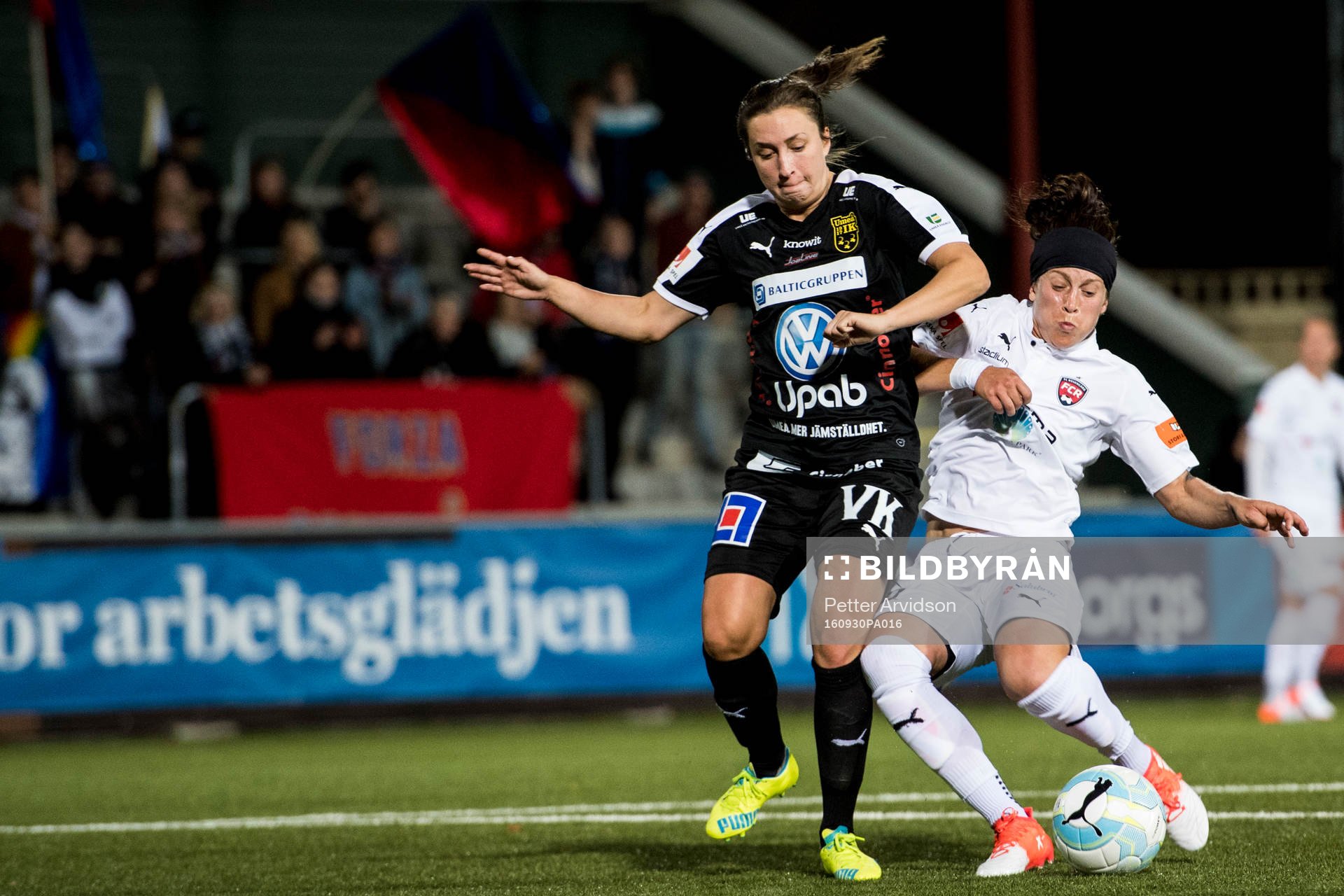 Rosengårds Ella Masar och Umeås Fanny Hjelm Rönnlund