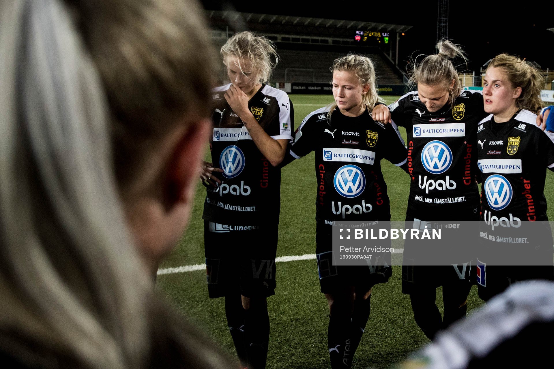 Umeås Hanna Sandström, Lisa Lantz, Hanna Glas och Lina