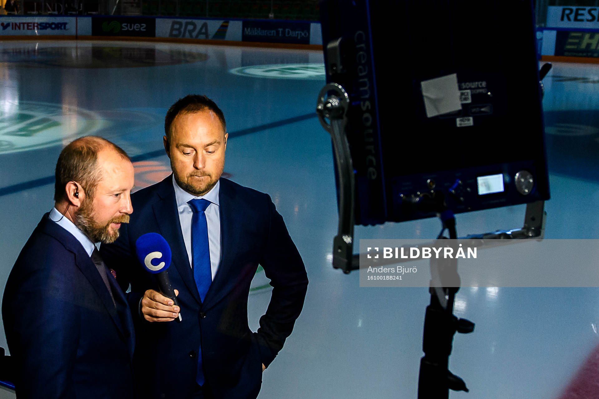 C Mores kommentatorer Petter Rönnqvist och Johan Edlund