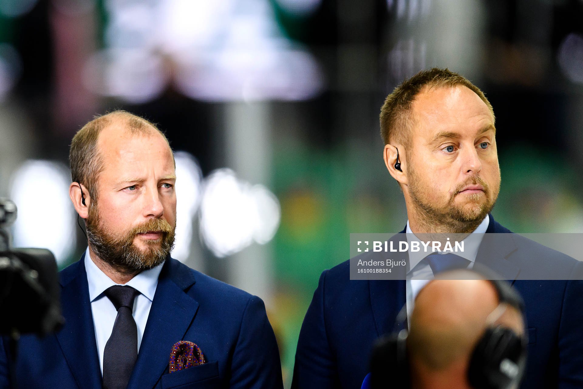 C Mores kommentatorer Petter Rönnqvist och Johan Edlund