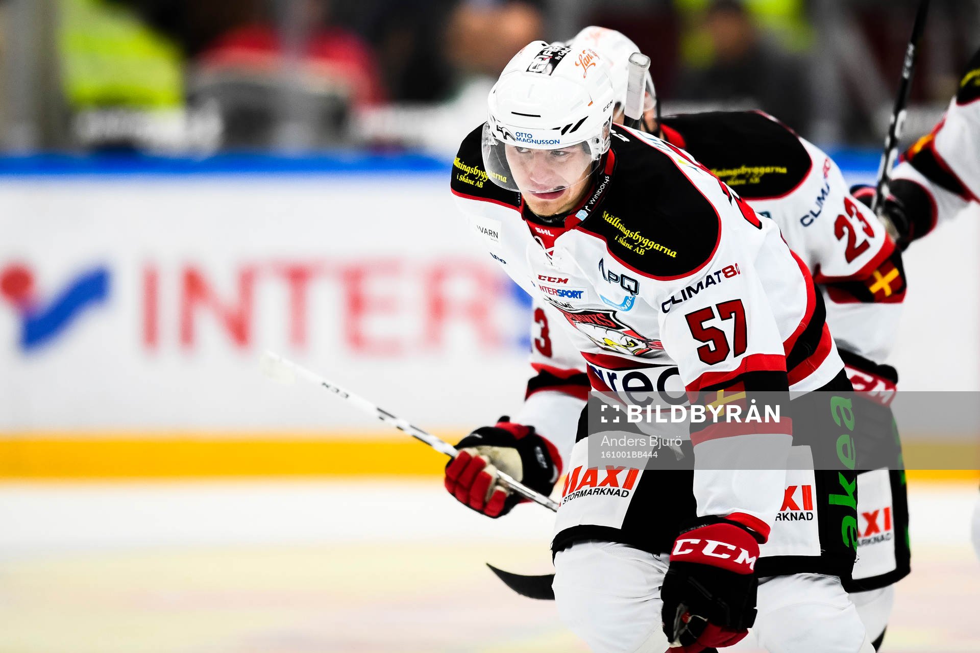 Malmö Redhawks Johan Ivarsson jublar