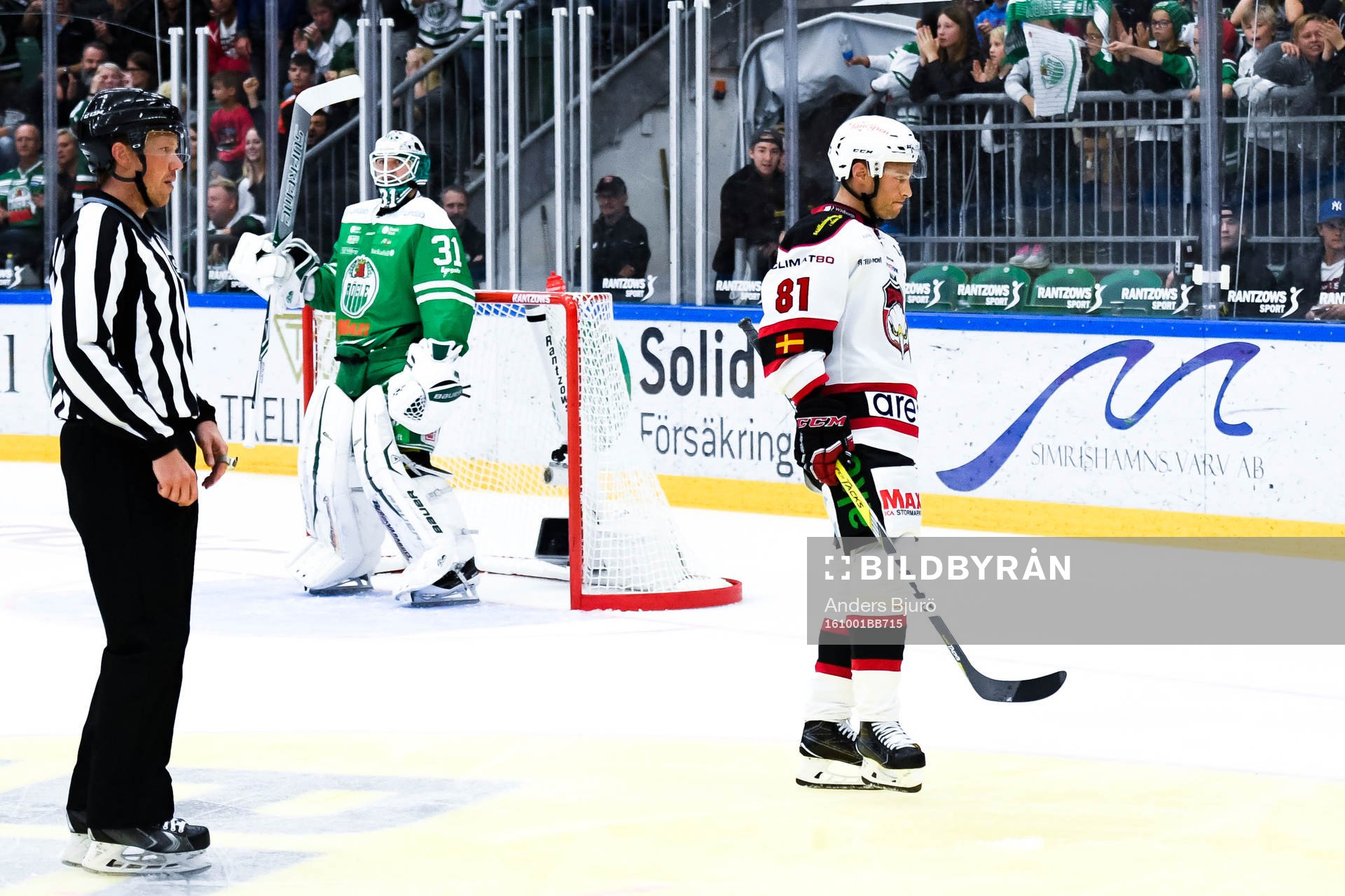 Malmö Redhawks Ilari Filppula lämnar isen