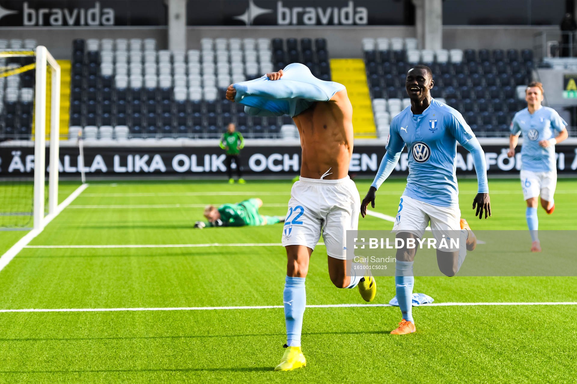 Malmö FFs Tobias Sana jublar