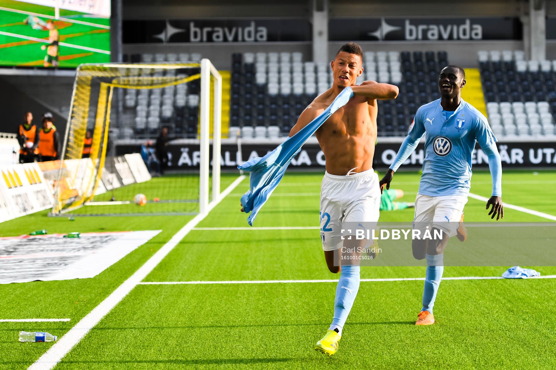 Malmö FFs Tobias Sana jublar