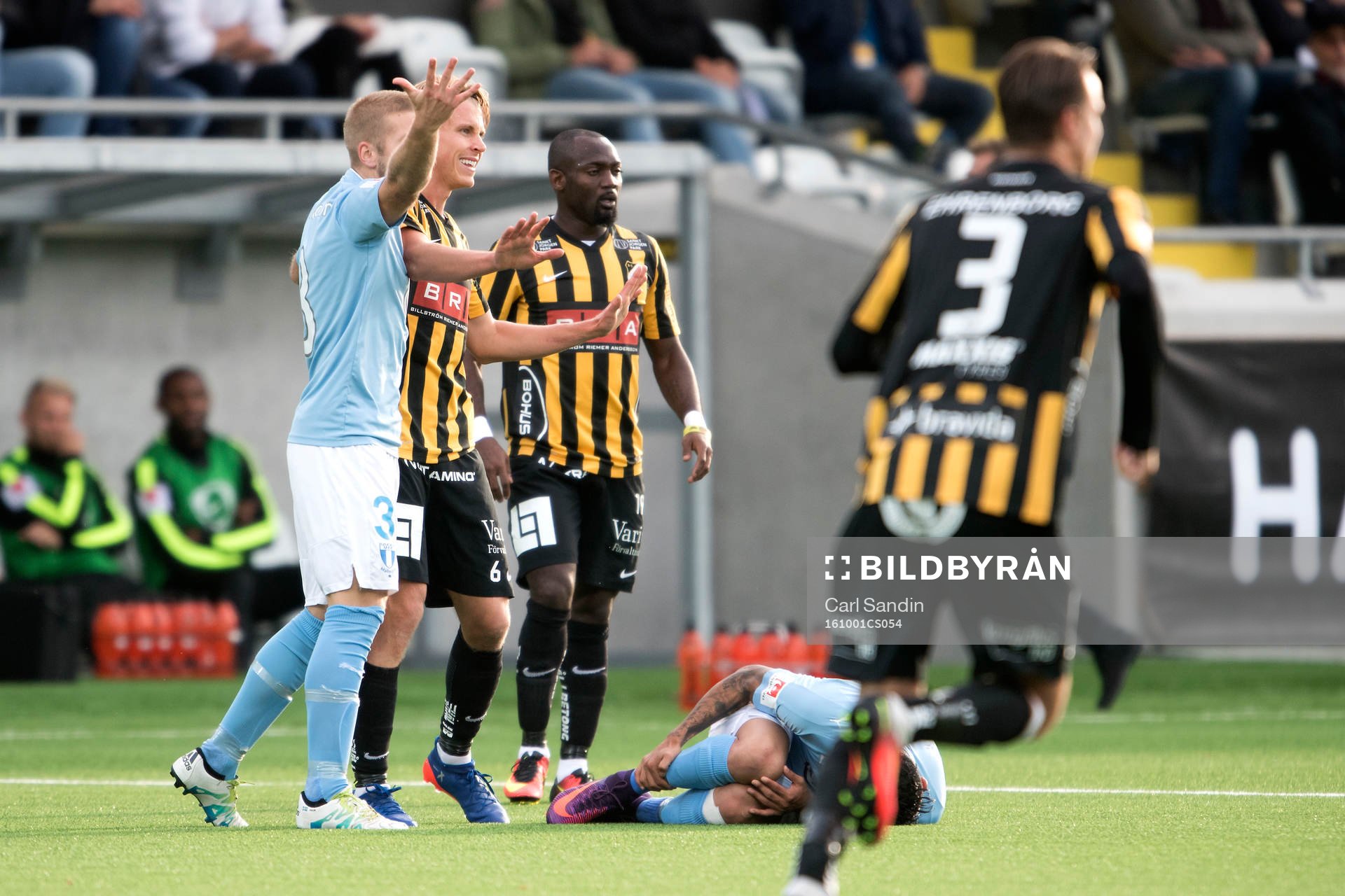 Häckens Rasmus Schuller reagerar