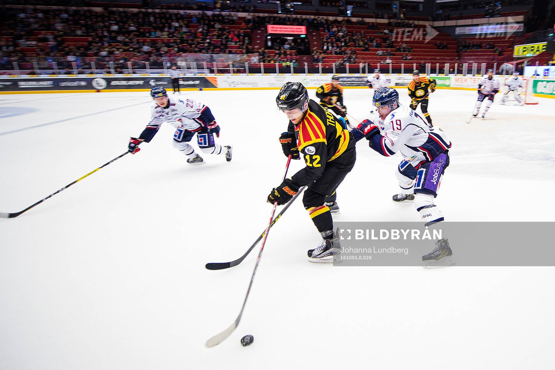 Brynäs Gustaf Thorell och Linköpings Petter Hansson