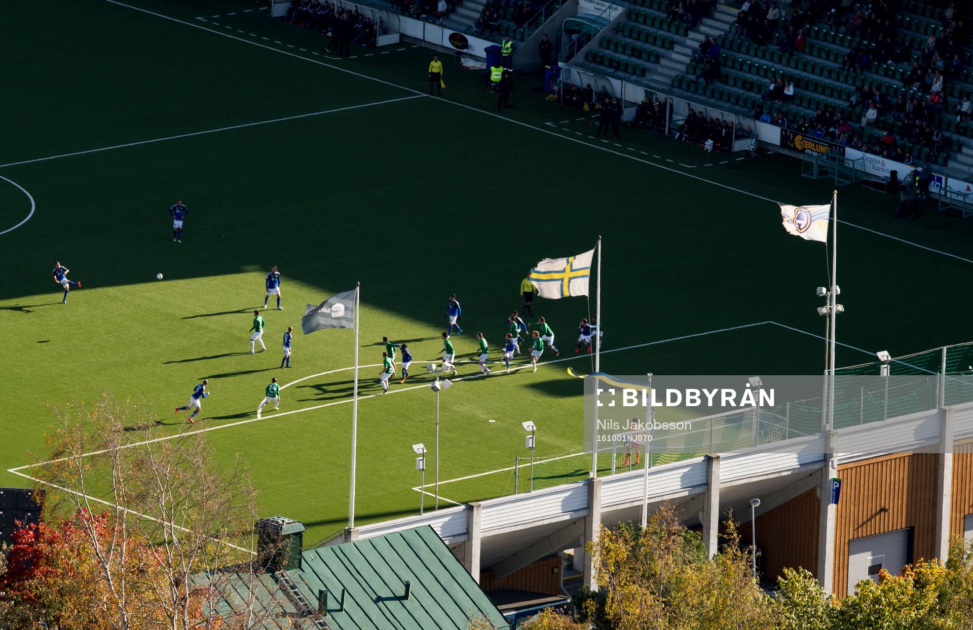 Sundsvalls hemmaplan Norrporten Arena under fotbollsmatchen i Allsvenskan mellan GIF Sundsvall och Jönköping Södra den 01 oktober 2016 i Sundsvall.