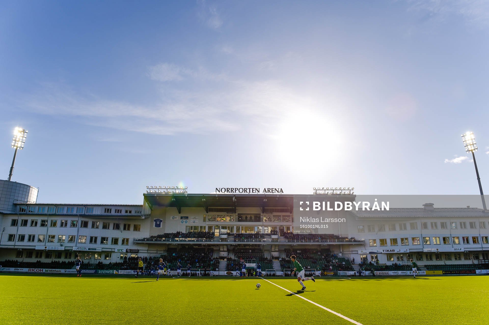 Generell vy över Norrporten Arena